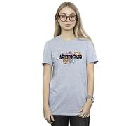 Disney Women's The Aristocats Music Logo Boyfriend Fit T-Shirt Sport Grey XX-Large