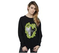 Disney Women's The Descendants Cruella Long Live Sweatshirt in Black | Size: Medium Disney Black M
