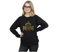 Disney Women's The Descendants Fairest Gold Sweatshirt in Black | Size: Small Disney Black S