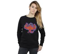 Disney Women's The Descendants Genie Long Live Sweatshirt in Black | Size: 2XL Disney Black 2XL