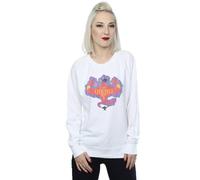 Disney Women's The Descendants Genie Long Live Sweatshirt in White | Size: Medium Disney White M