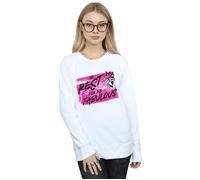 Disney Women's The Descendants No Rest Sweatshirt in White | Size: Medium Disney White M