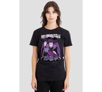 Disney Villains Women's Evil Queen is Not Impressed Snow White Ladies T Shirt, Black, S