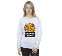 Disney Women's The Lion King Future Simba Sweatshirt in Grey | Size: Large Disney Grey L