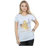 Disney Women's The Lion King Group T-Shirt Sport Grey Large