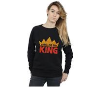 Disney Women's The Lion King Movie Long Live The King Sweatshirt in Black | Size: Medium Disney Black M