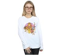 Disney Women's The Lion King Pride Family Sweatshirt in White | Size: 2XL Disney White 2XL