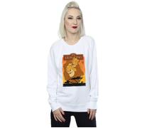 Disney Women's The Lion King Simba & Mufasa Sweatshirt in White | Size: 2XL Disney White 2XL