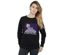 Disney Women's The Little Mermaid Ursula Lover Boy Sweatshirt in Black | Size: 2XL Disney Black 2XL