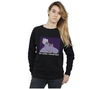 Disney Women's The Little Mermaid Ursula Lover Boy Sweatshirt in Black | Size: XL Disney Black XL