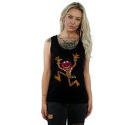 Disney Women's The Muppets Classic Animal Vest Medium Black