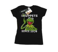 Muppets Disney Women's The Kermit Since 1978 T-Shirt X-Large Black