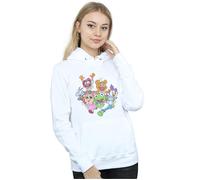 Disney Women's The Muppets Muppet Babies Colour Group Hoodie in White | Size: Large Disney White L