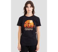 Disney Women's The Nightmare Before Christmas Believe In The Terror T-Shirt, Black | Size: Large Disney Black L