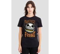Disney Women's The Nightmare Before Christmas Jack Master of Fright T-Shirt, Black | Size: XL Disney Black XL