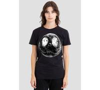 Disney Women's The Nightmare Before Christmas Jack Skellington Grey Face T-Shirt, Black | Size: 2XL Disney Black 2XL