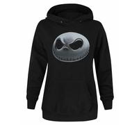 Disney Women's The Nightmare Before Christmas Logo Hoodie Black Large