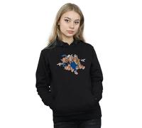 Disney Women's Three Little Pigs Jump Hoodie in Black | Size: 2XL Disney Black 2XL