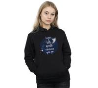 Disney Women's Tinker Bell A Little Sparkle Hoodie in Black | Size: Medium Disney Black M