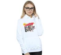 Disney Women's Toy Story 4 Duke Caboom King Of The Jump Hoodie in White | Size: Large Disney White L
