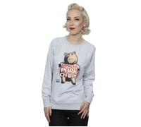Disney Women's Toy Story Kung Fu Pork Chop Sweatshirt in Grey | Size: Small Disney Grey S