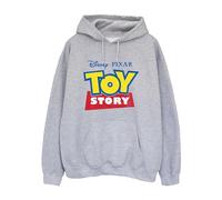Disney Women's Toy Story Logo Hoodie Large Heather Grey