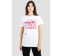 Disney Women's Toy Story Lotso You Are Mine T-Shirt, White | Size: Medium Disney White M