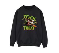 Disney Women's Trick Or Treat Sweatshirt in Black | Size: Medium Disney Black M