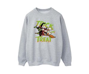 Disney Women's Trick Or Treat Sweatshirt in Grey | Size: Small Disney Grey S