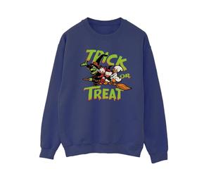 Disney Women's Trick Or Treat Sweatshirt in Navy | Size: Large Disney Navy L