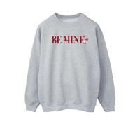 Disney Women's Valentine Be Mine Daisy Duck Sweatshirt in Grey | Size: XL Disney Grey XL