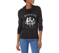 Disney Women's Villains Bad Witch Club Junior's Plus Short Sleeve Tee Shirt Undershirt, Black, 1X