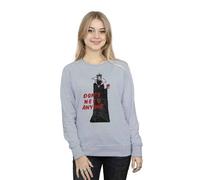 Disney Women's Villains Don´t Need Anyone Sweatshirt in Grey | Size: Large Disney Grey L