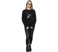Disney Women's Villains Sweatshirt in Black | Size: 2XL Disney Black 2XL