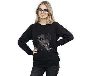 Disney Women's Villains Wicked Women Sweatshirt Black XX-Large