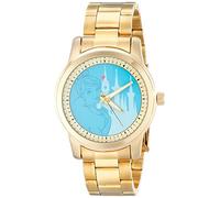 Disney Women's W001822 Cinderella Analog Display Analog Quartz Gold Watch