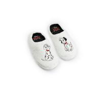 Disney Womens White 101 Dalmatians Mule Slippers - 3-4 UK