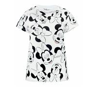 Disney Women's Boyfriend Fit Short Sleeved T-Shirt | White | Size: Medium Disney White M