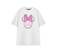 Disney Womens White Short Sleeved T-Shirt | Bride Hen Party Graphic Tee | Mickey Minnie Mouse Ears Design | Bachelorette Celebration Apparel Princess Fan Gift for Her