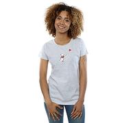 Disney Women's Winnie The Pooh Balloon T-Shirt Sport Grey Medium