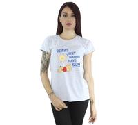 Disney Women's Winnie The Pooh Bears Just Wanna Have Sun T-Shirt Sport Grey XX-Large