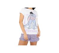 Disney Womens Pyjamas Eeyore Purple XX-Large