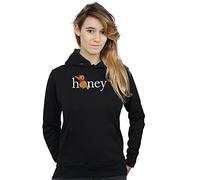 Disney Women's Winnie The Pooh Honey Hoodie Black Small