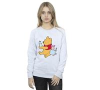 Winnie The Pooh Women's Reading Sweatshirt in Grey | Size: XL Winnie the pooh Grey XL