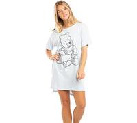 Disney Women's Winnie The Pooh Sketch Night Shirt, Sky Blue, Small