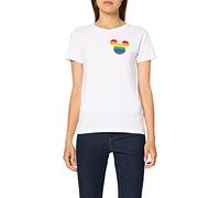 DISNEY Women's WODMICKTS134 T-Shirt, Blanc, L
