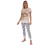 Disney Womens Womens Winnie The Pooh Pyjamas in Grey Marl - 12-14