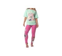 Disney Pjs, Zootropolis Womens Pyjamas, Judy Hopps Cotton Pyjamas, Womens Nightwear, Zootopia Ladies Pjs, Green XX-Large