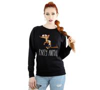 Disney Women's Zootropolis Party Animal Sweatshirt in Black | Size: Small Disney Black S