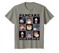 Disney Wreck It Ralph 2 Pancake Grid Graphic T-Shirt T-Shirt, Youth, Slate Grey, Small